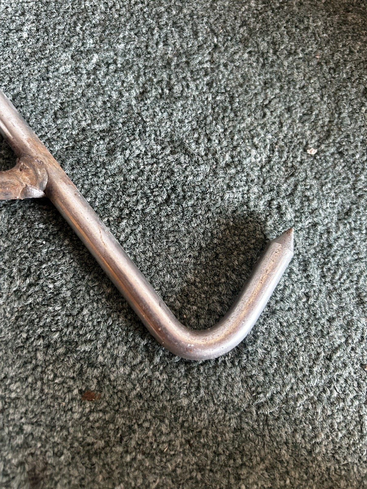 GAMBREL DOUBLE MEAT HOOK A FRAME LARGE BUTCHERS GAME vintage🪝 🦌