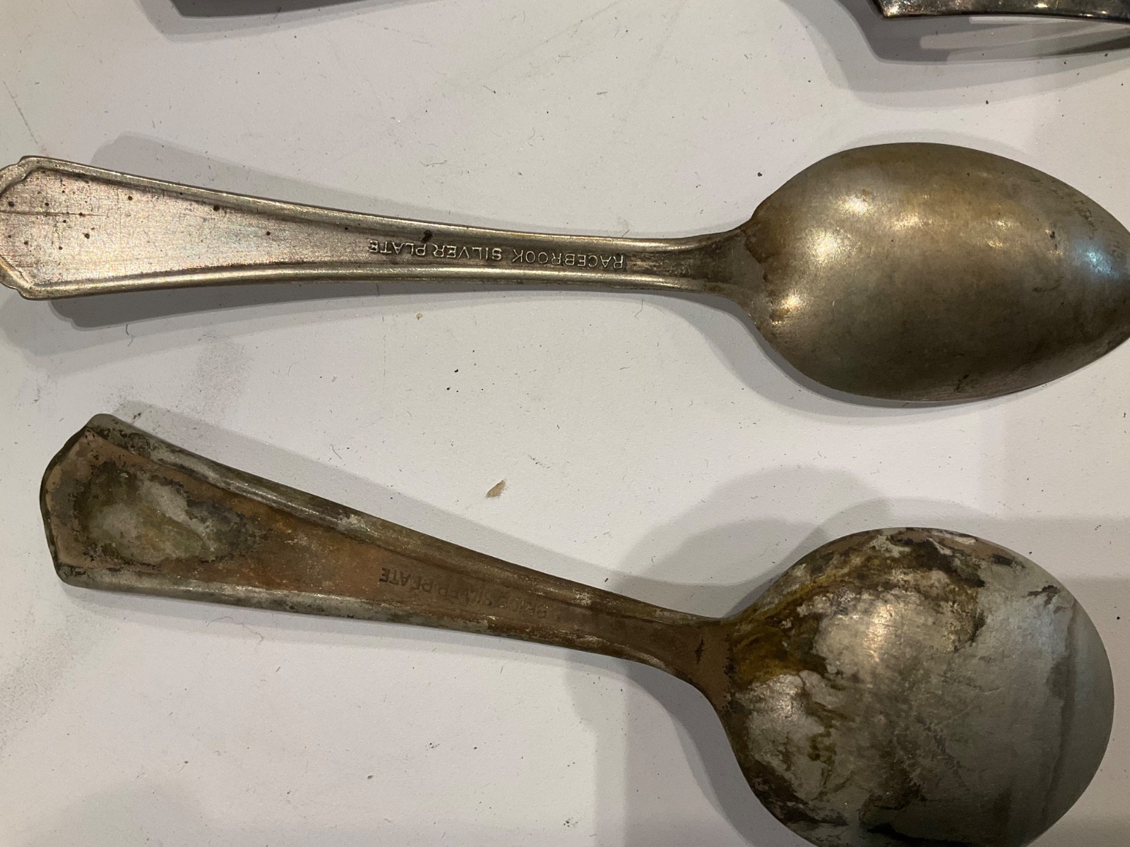 Antique/Vintage Rogers & Son, Gerber, plus more Silverplate Forks kids spoons,…
