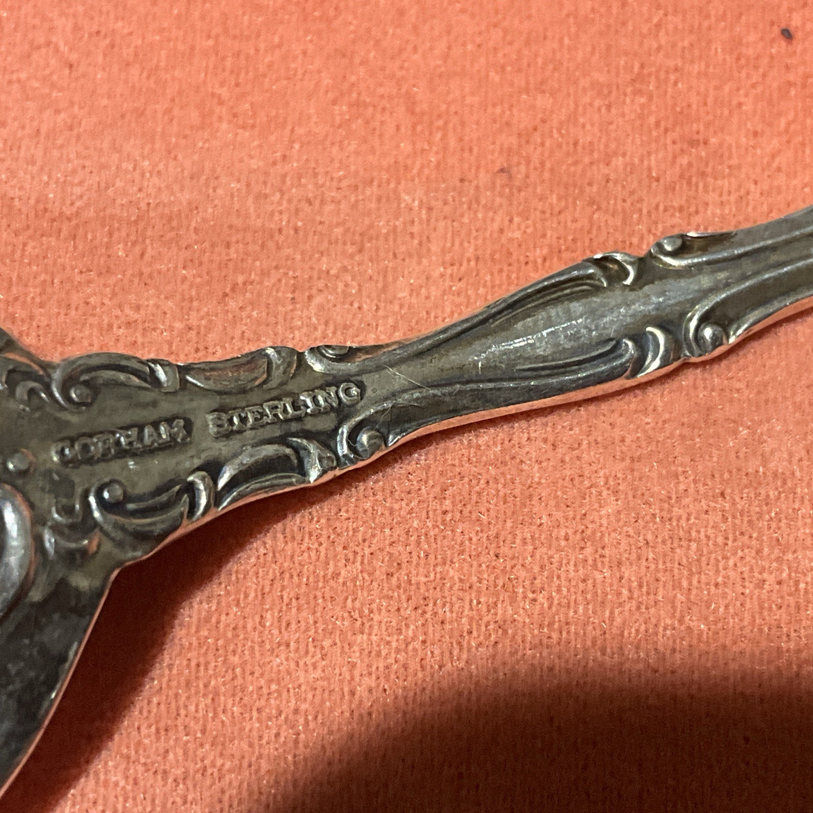 STRASBOURG ~ Ice Tea Spoon ~ GORHAM ~ Sterling SILVER ~NO MONO 7 5/8″ FREE SH
