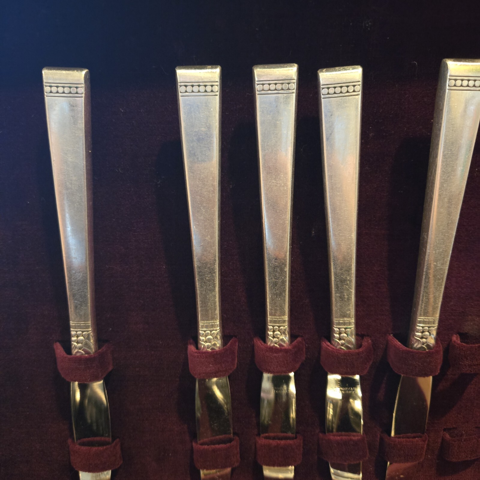 Oneida Community Plate 1939 Forever Flatware Wood Drawered Box 88 Pc Silverware
