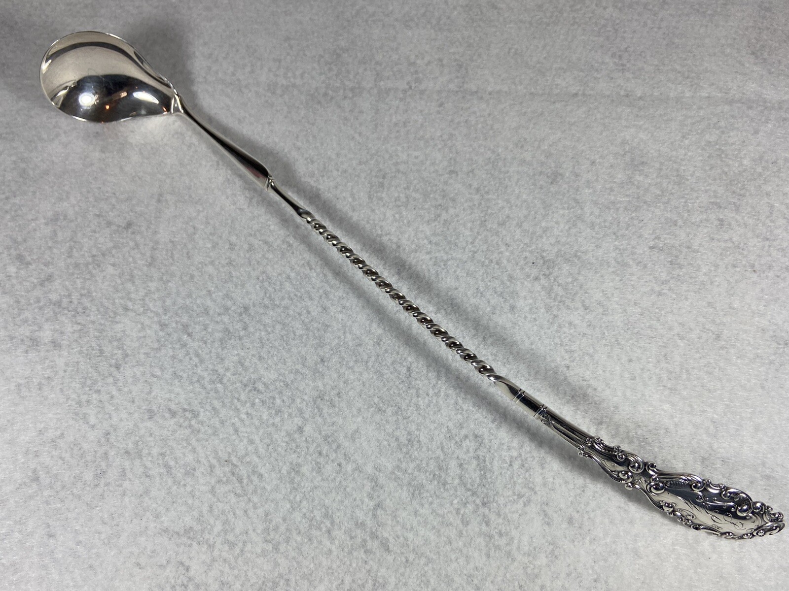 Gorham Luxembourg Ladle w/ twist RARE Piece 1893 Muddler or Claret Spoon