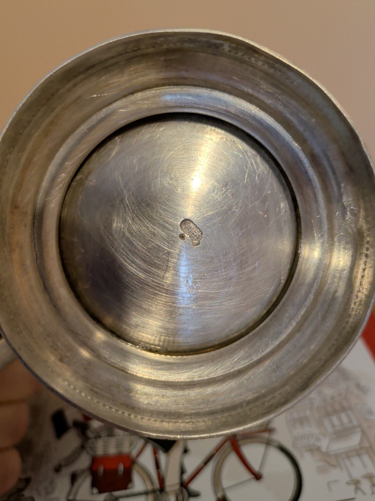 Beautiful Antique Late 19th Century Russian Imperial 84 Silver Tea Glass Holder