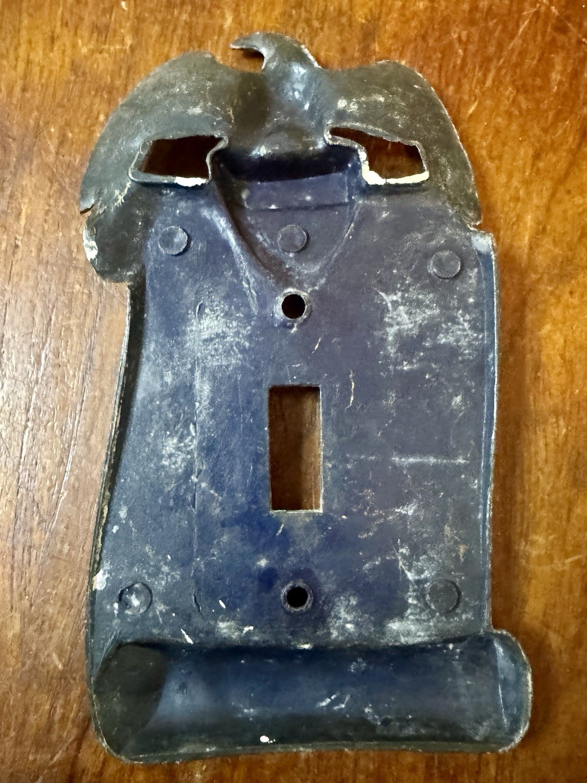 Thomas Jefferson Light Switch Cover Plate Vintage Eagle Freedom Patina USA