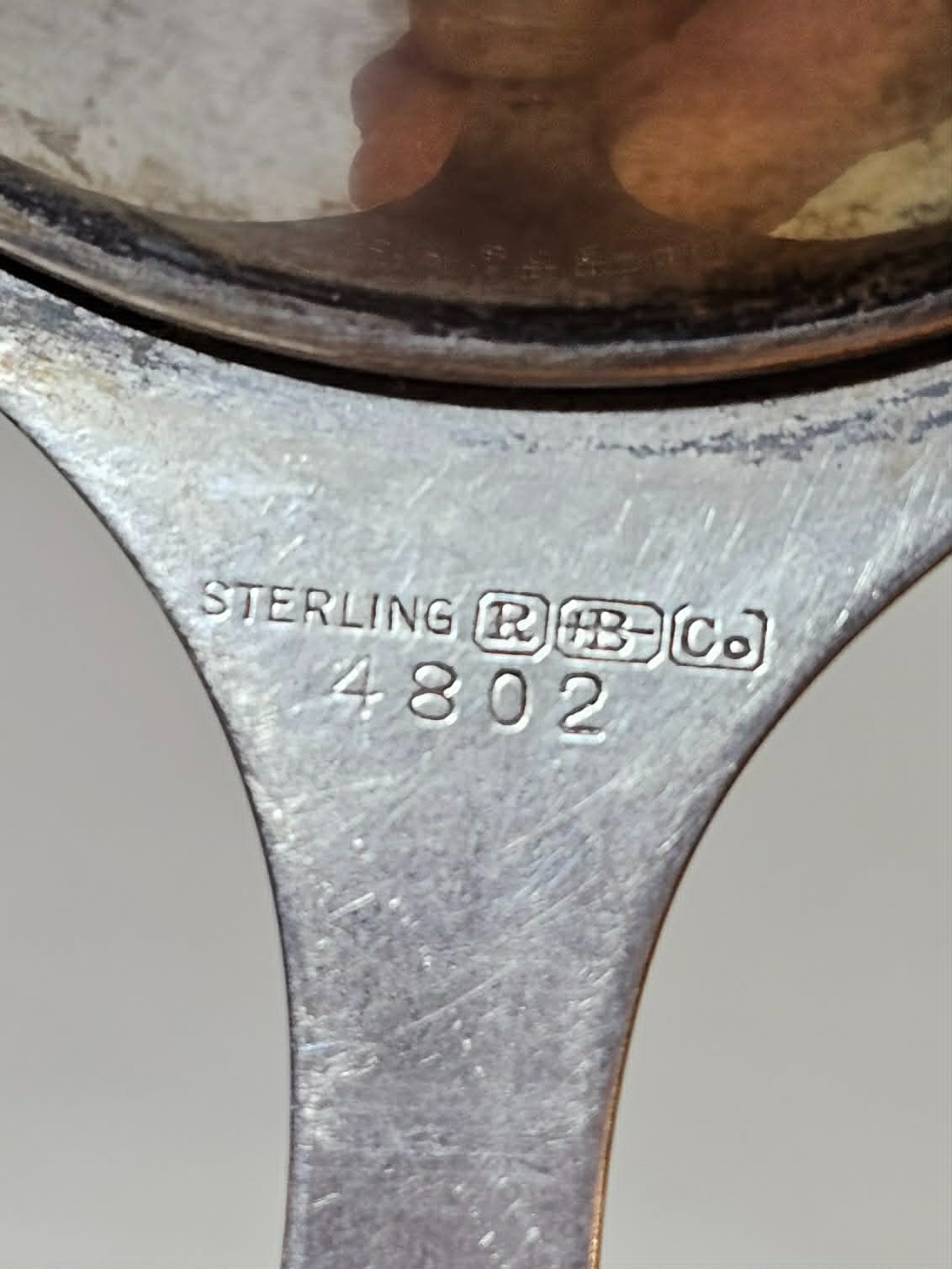 vtg Sterling Silver Tea Strainer Flatware # 4802- 5 1/4in- 24.22g- B7