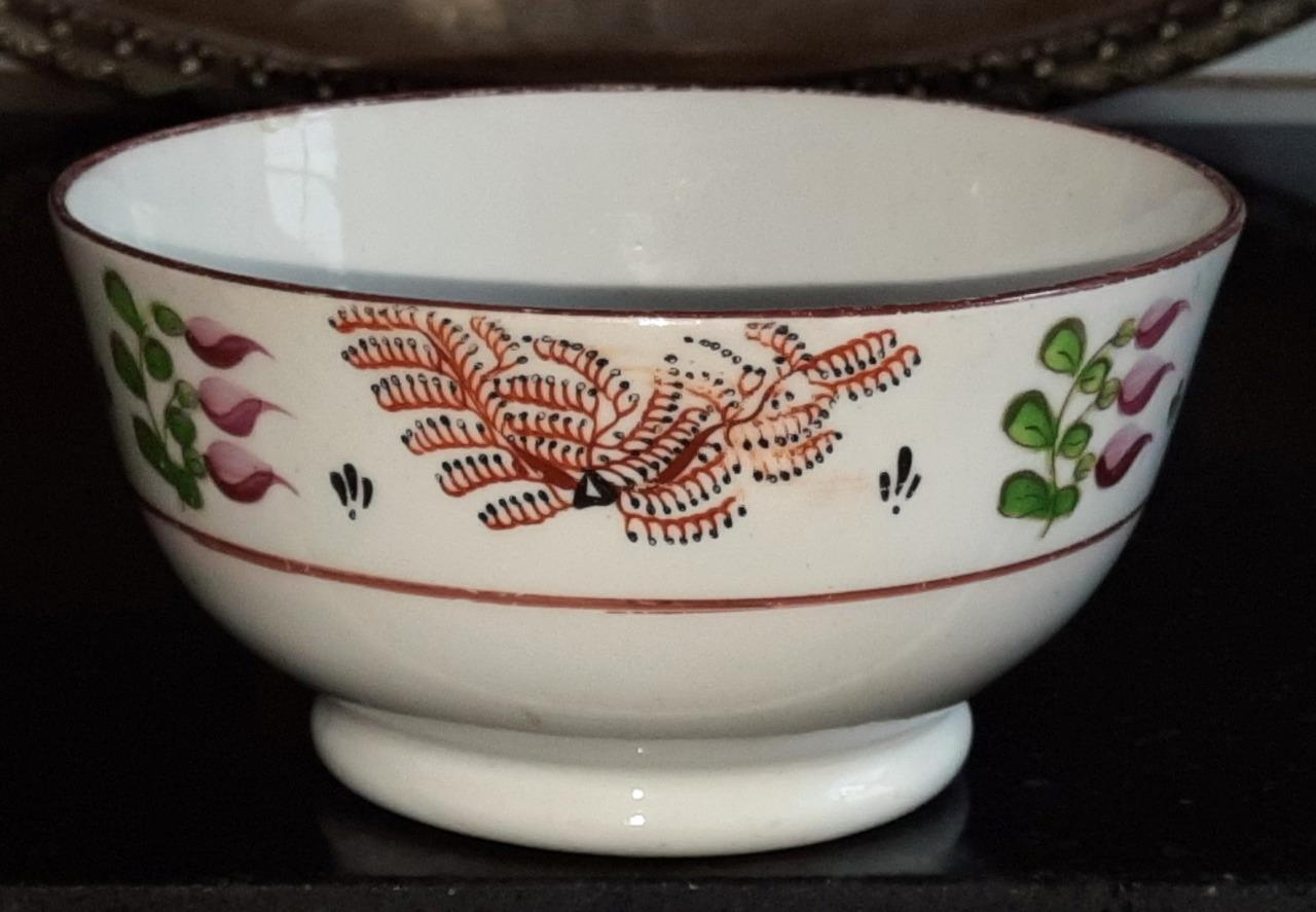 Georgian New Hall ‘Pattern 1238’ Porcelain Slop Bowl 1802+
