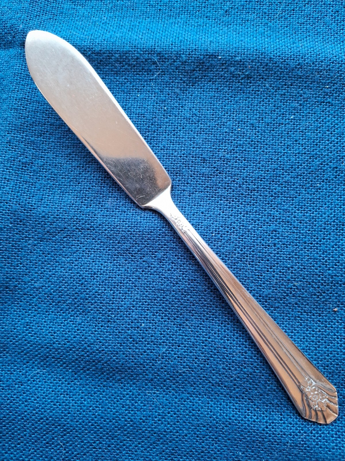 VTG 1939 IMPERIAL Pattern Silver Plate MASTER BUTTER KNIFE 7″ Ships FREE!