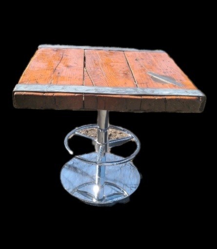 * TABLE Swivel Top Liberty Ship Hatch Port Cover 1900’s Pub – Shipping Available