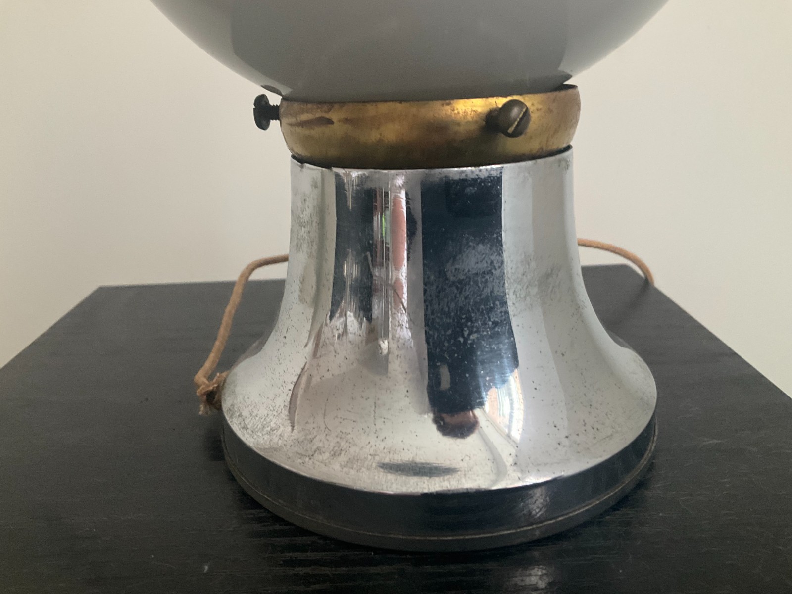Chase Walter Von Nessen Constellation Saturn Lamp Issues Missing Finial Rare