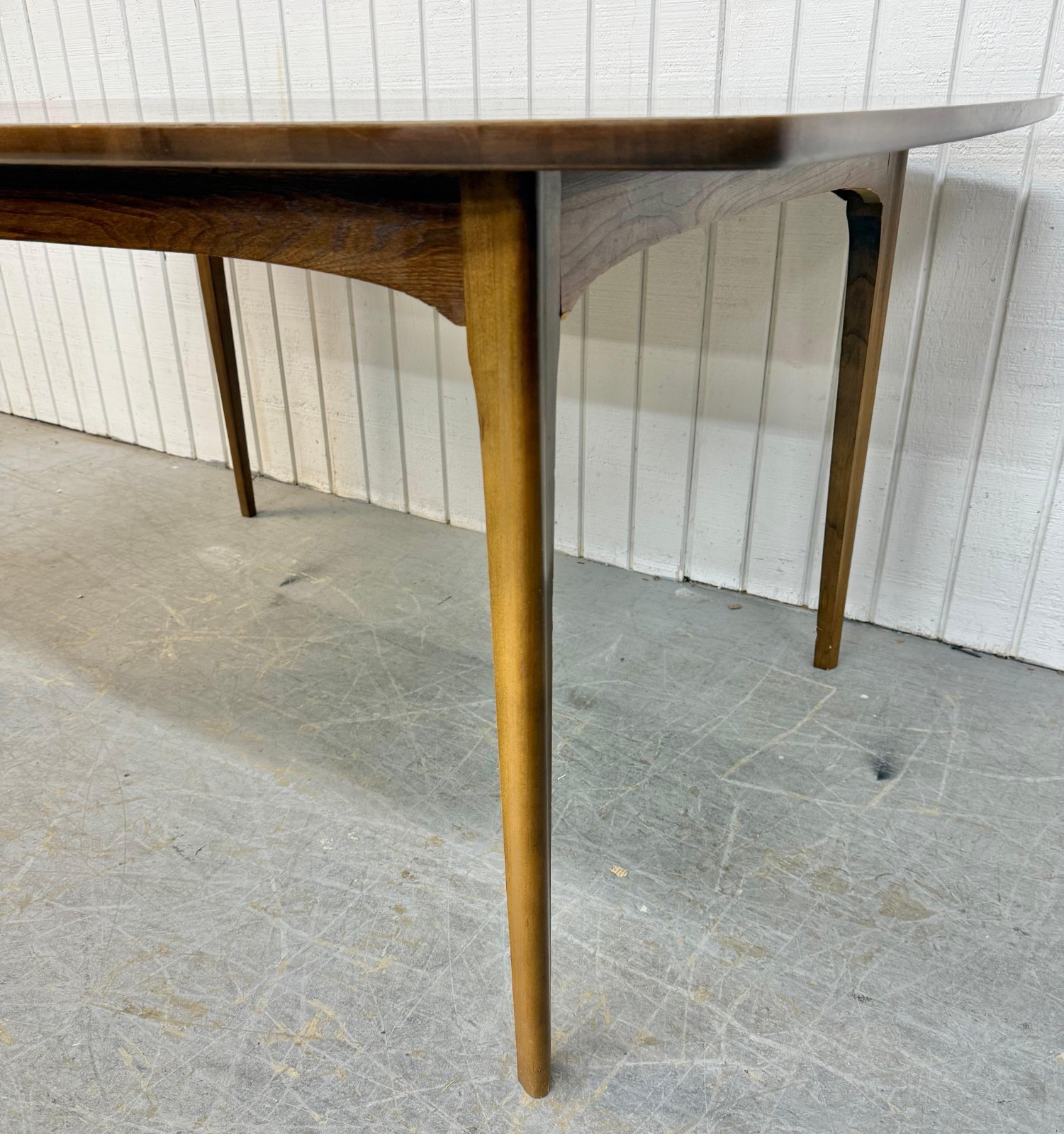 Mid-Century Modern Walnut Dining Table