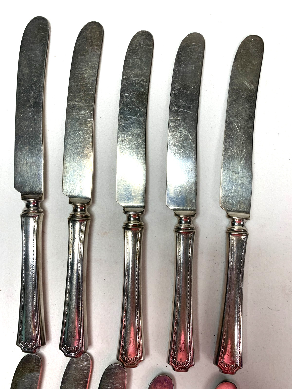 Silverplate Flatware Spoons Forks and Knives 18 pcs. for Jewelry Crafts & Art