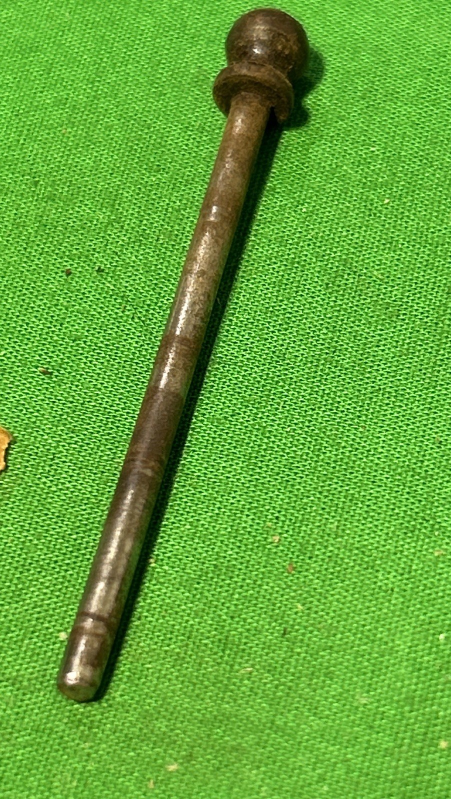 Vintage Cannon Ball Top Finial Door Hinge Pin 2 1/4” x 1/8”