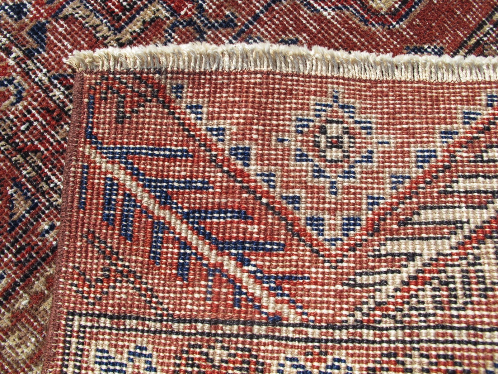 Authentic Vintage Turkish Rug Hand-knotted Wool Carpet distressed boho aesthetic