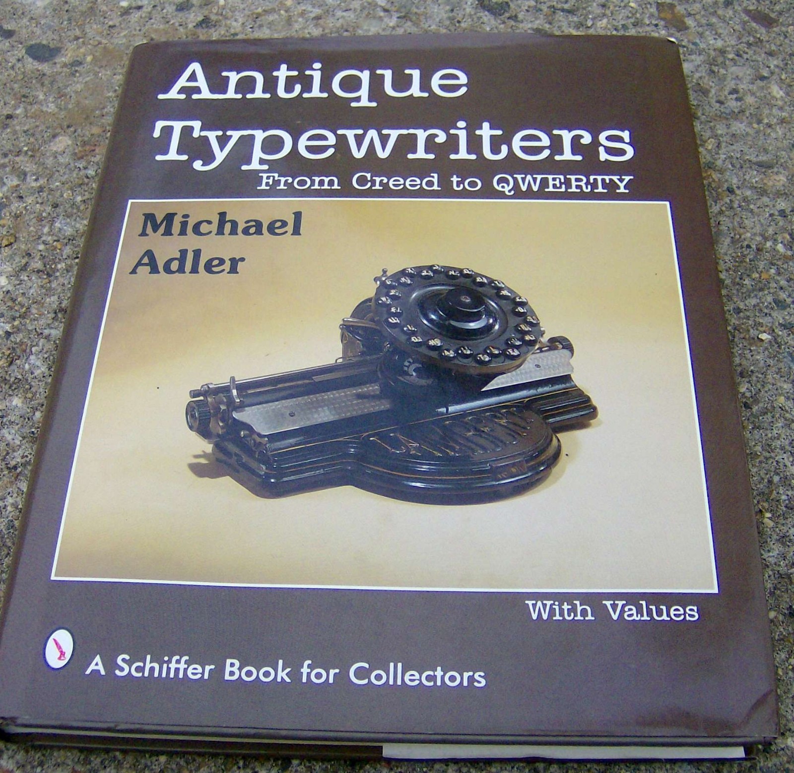 ANTIQUE TYPEWRITERS book typewriter reference SCHIFFER price guide MANY PHOTOS