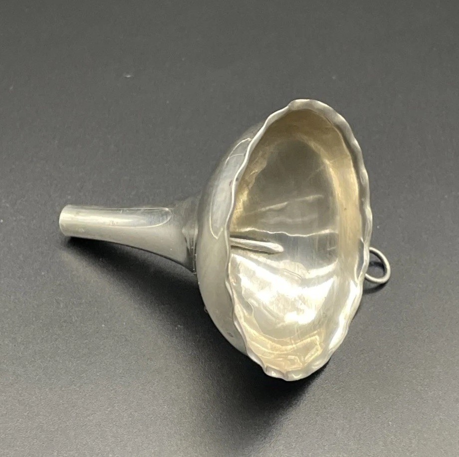 Whiting Sterling Silver Small Wine / Large Perfume Funnel Barware