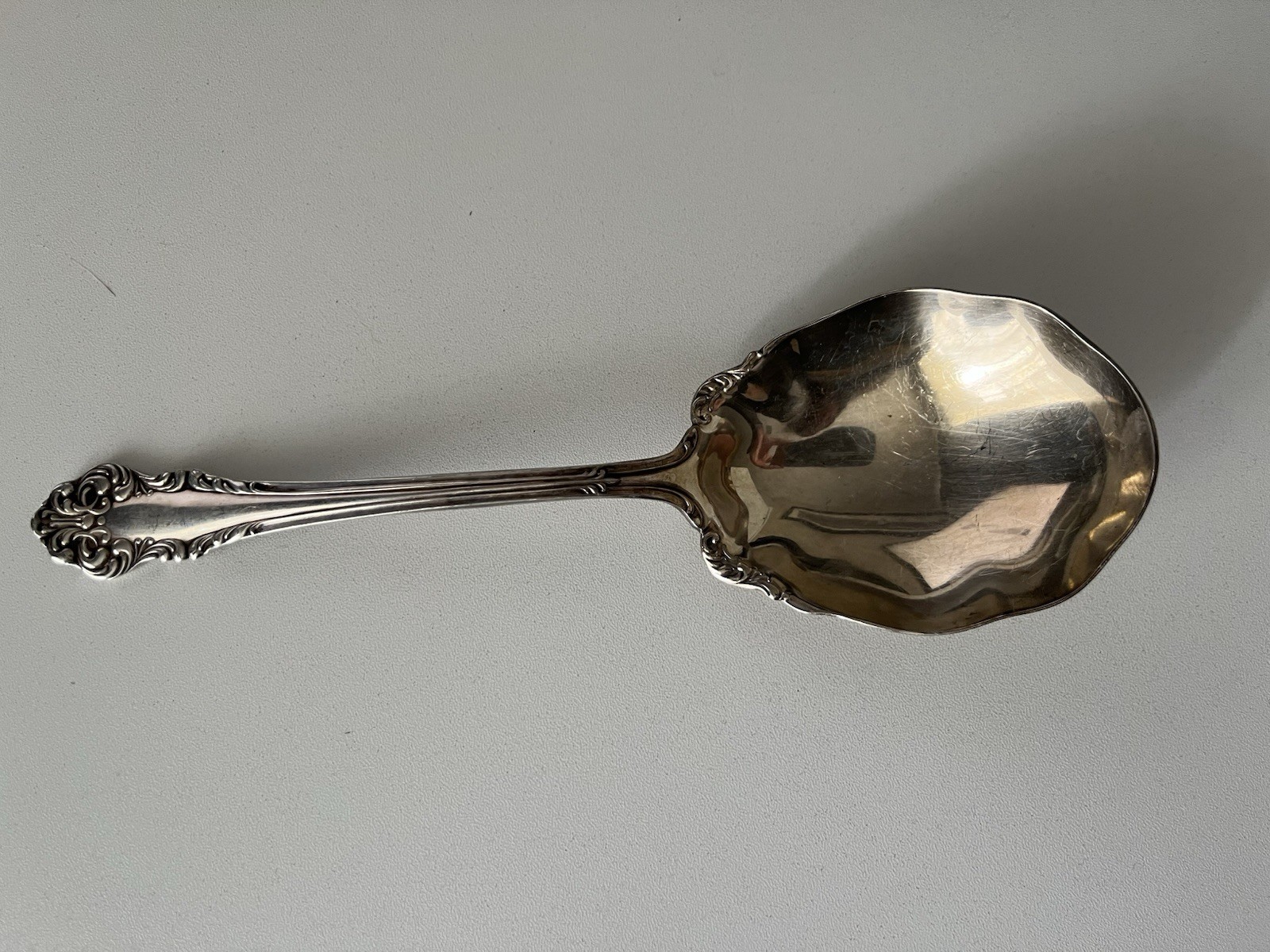 Vintage Community Silver Triple Plus Silverplated Serving Spoon