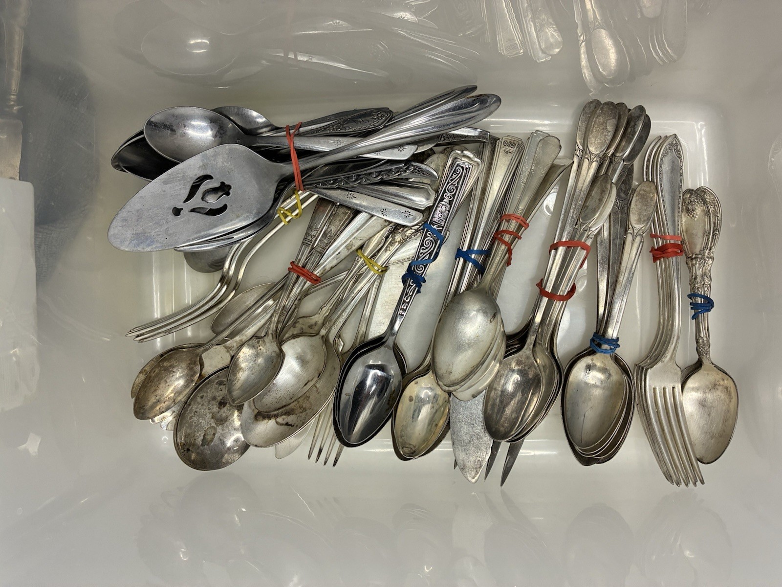 Vintage/ Modern Lot of Flatware – “WM Rogers,” ” 1847 Rogers Bros,” etc