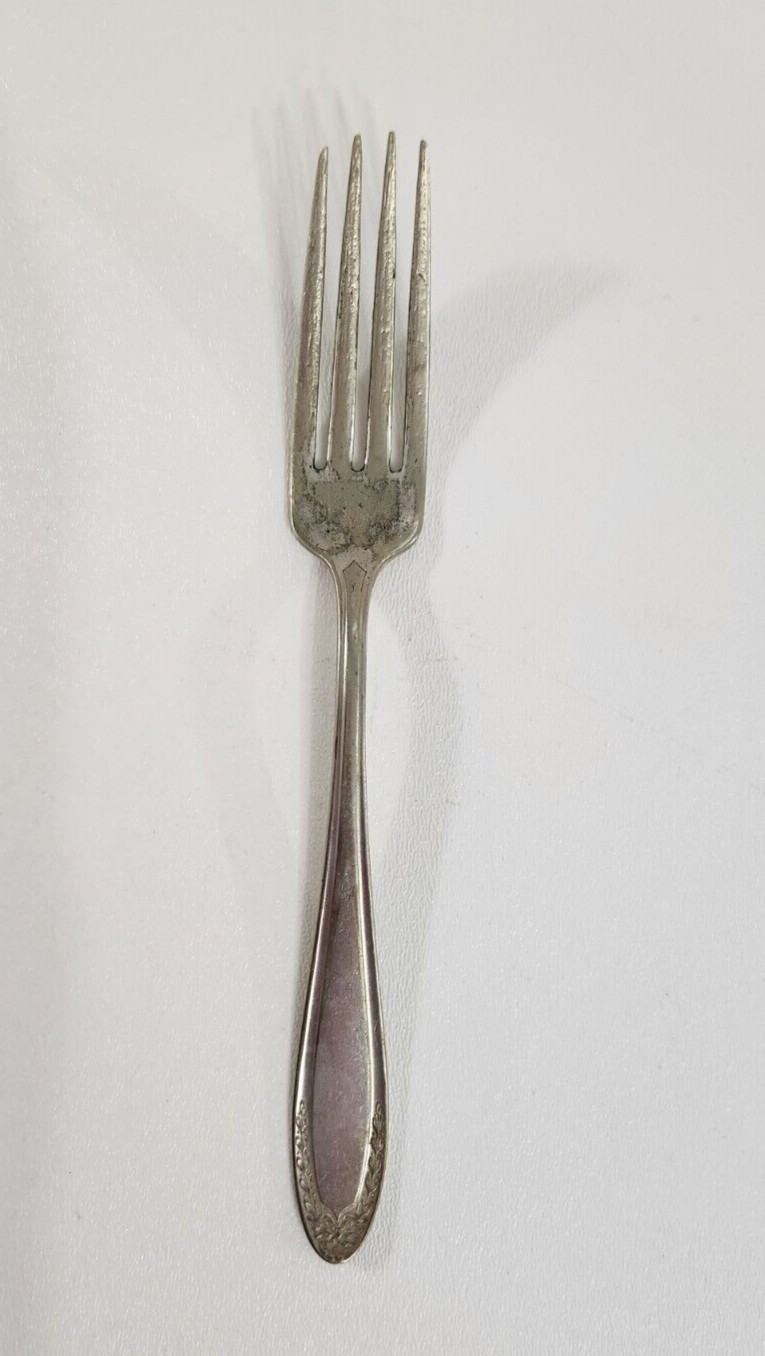 Oneida Community Par Plate 1915 Bridal Wreath Forks 3 Vintage Flatware Fork