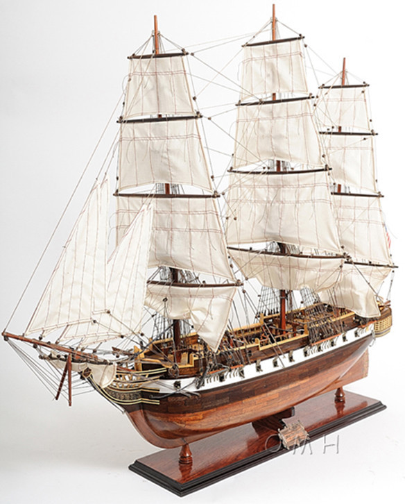 USS Constellation Frigate Wooden Tall Ship Model 38″ Semi-Assembled Warship New