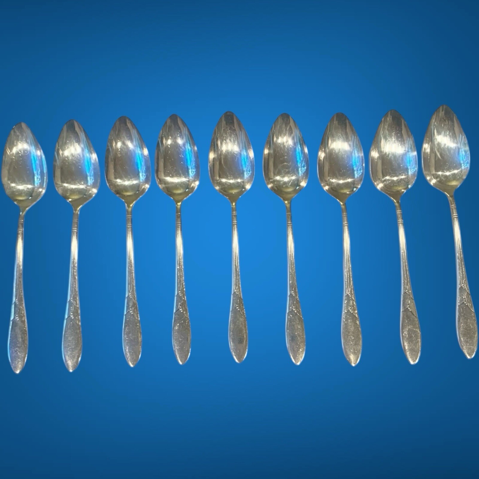 Lady Hamilton Silverplate Flatware 63 Pieces Knives Forks Spoons Serving Pieces