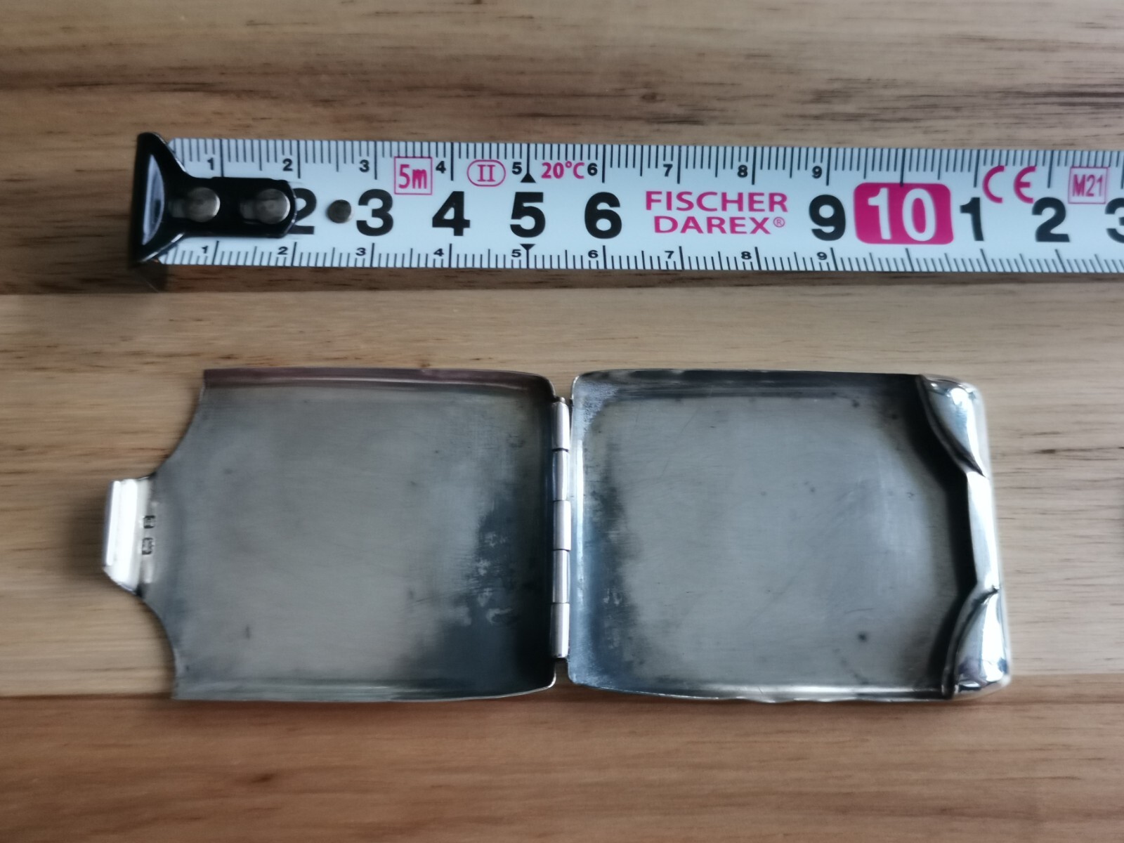 Solid Silver Business Card Holder