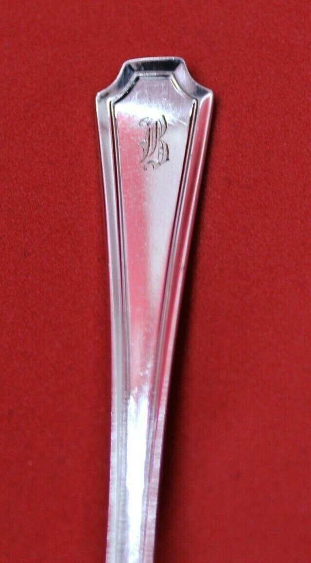 Durgin FAIRFAX (1910) 6 1/8″ Sterling Salad Fork ~31g Mono “B”