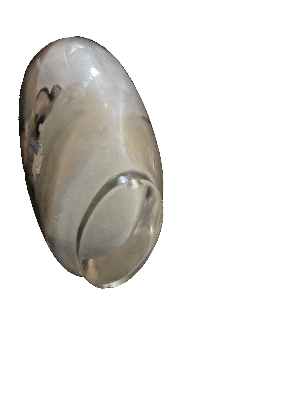CRYSTAL CLEAR REVERSE PAINTED SNUFF BOTTLE, QING DYNASTY , 1644-1912 AD