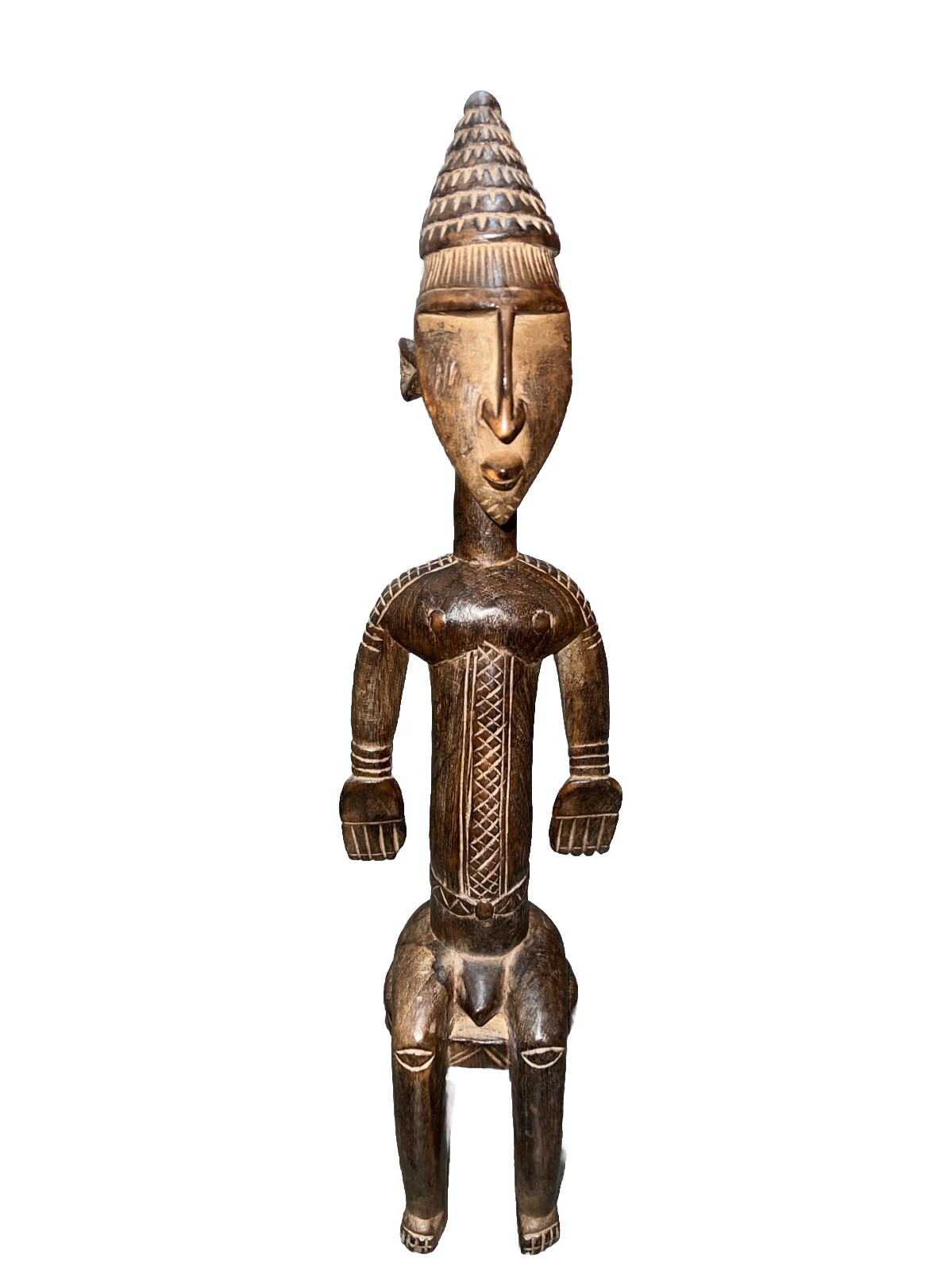 Dogon Statue Figure H19 inch Pre -owned