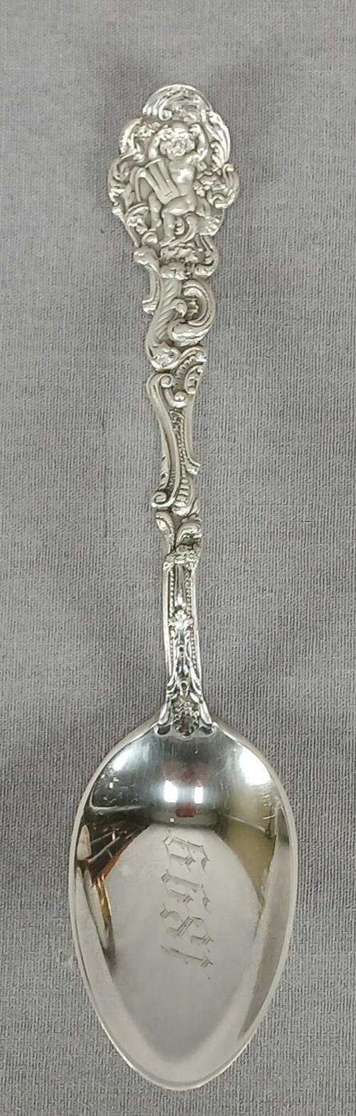 Antique Gorham Versailles Pattern Sterling Silver Teaspoon Circa 1899