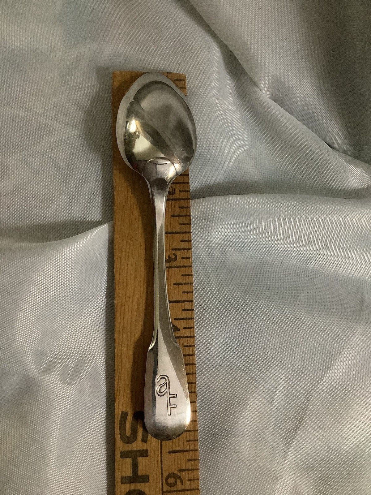CLUNY by CHRISTOFLE Silverplate 5 1/2” teaspoon Preowned