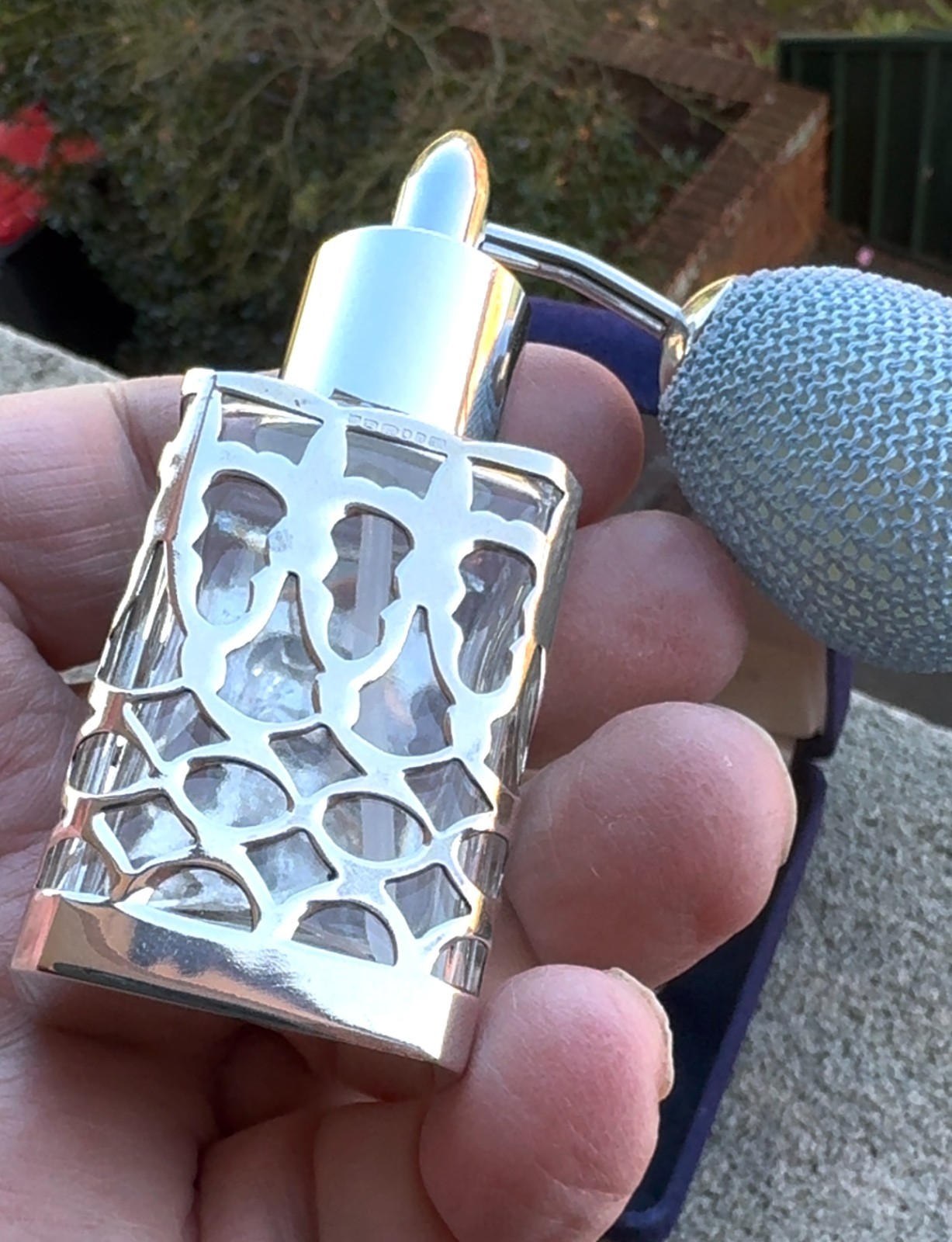 Silver Scent Bottle & Funnel – Ari Norman – London – 2007