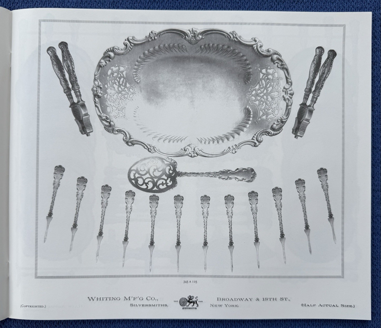 1896 Whiting Louis XV & Imperial Queen & Empire Sterling Silver Catalog Reprint