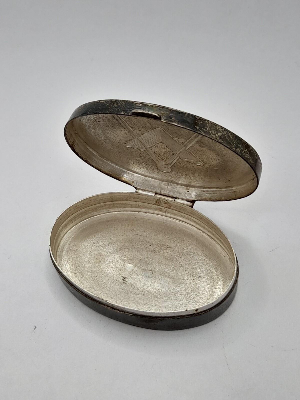 Masonic Mason’s Sterling 925 Silver Pill Trinket Box – 1994 Lyndhurst Lodge 8012
