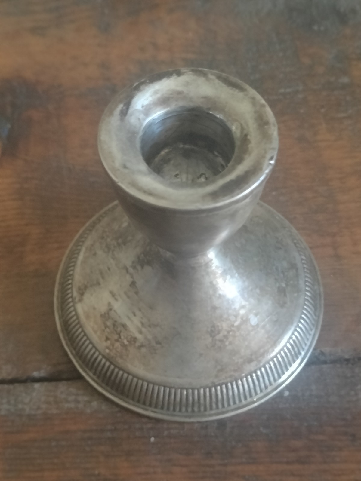 Vintage Duchin Creation Sterling Silver Weighted Candlestick Candle Holder