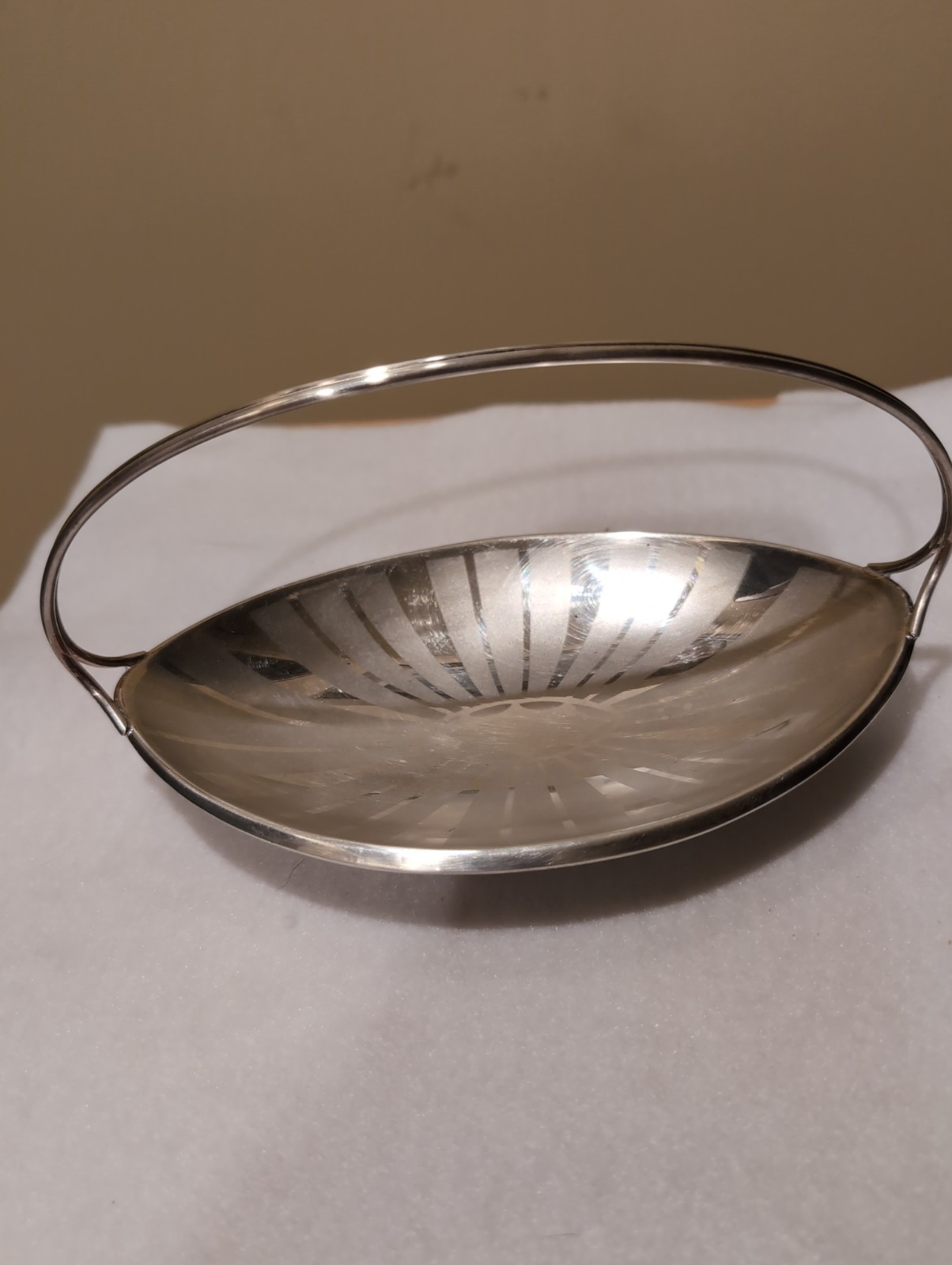 Vintage Empress by HOKA Silverplate Candy Dish Handled Basket– West Germany