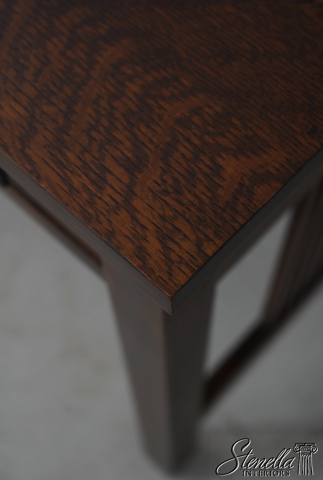 F72724: STICKLEY Mission Oak Spindle Writing Desk
