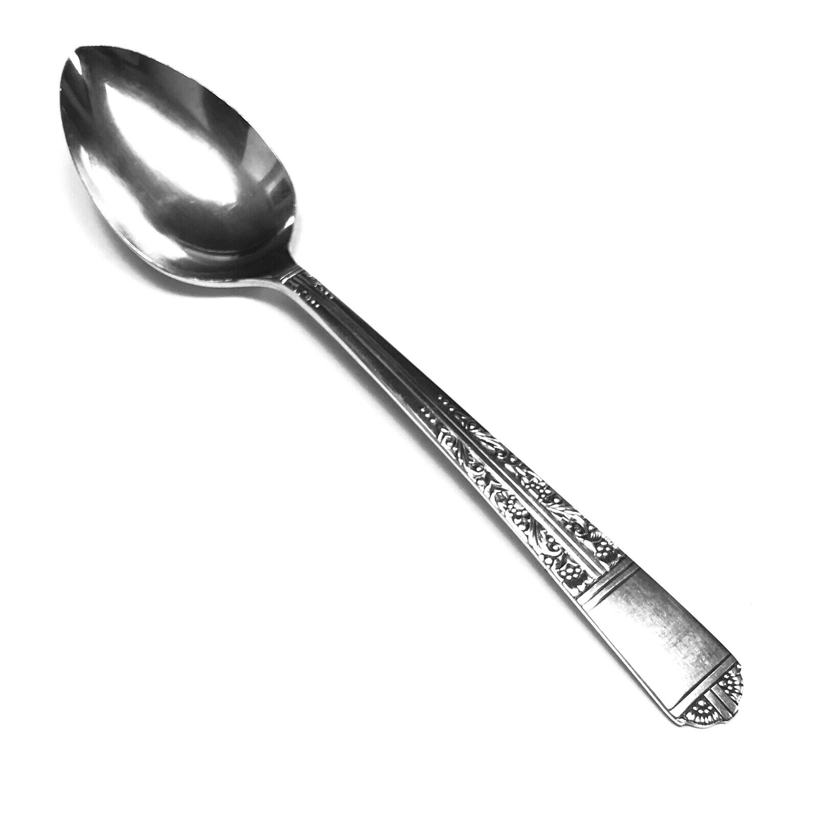 Oneida Oakleigh Royal York Silver Plated Place Soup Spoon Tudor 7 1/4