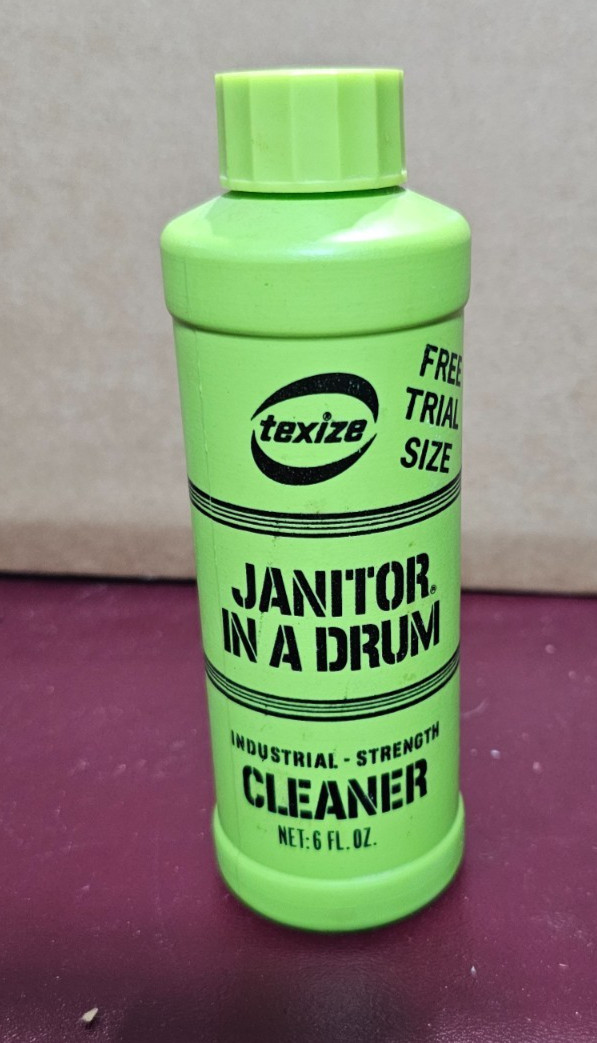 Texize Janitor In A Drum 16 oz All Purpose Cleaner Free Trial Size