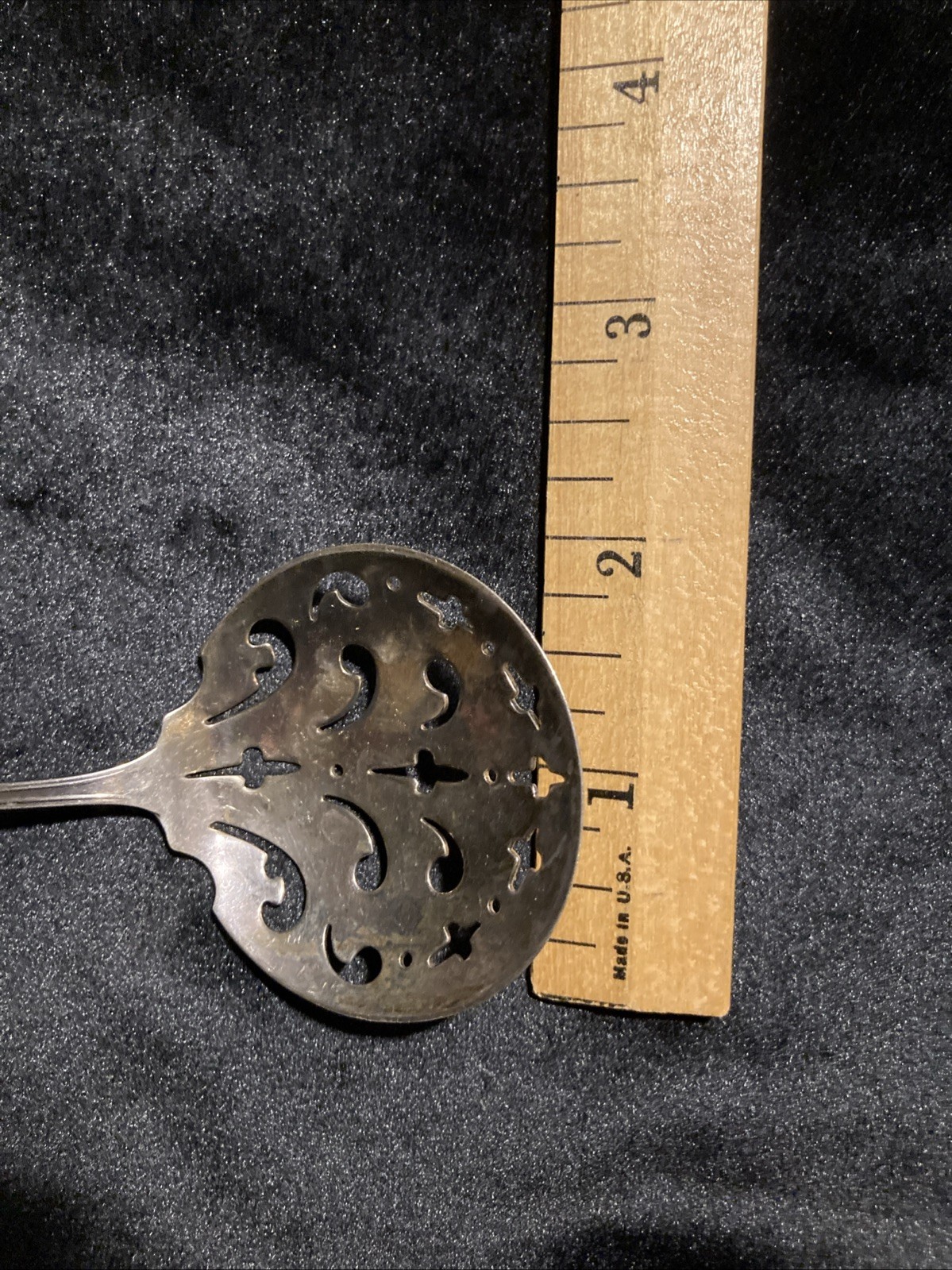 Durgin Fairfax Sterling Silver Pierced Bon Bon Candy Nut Server