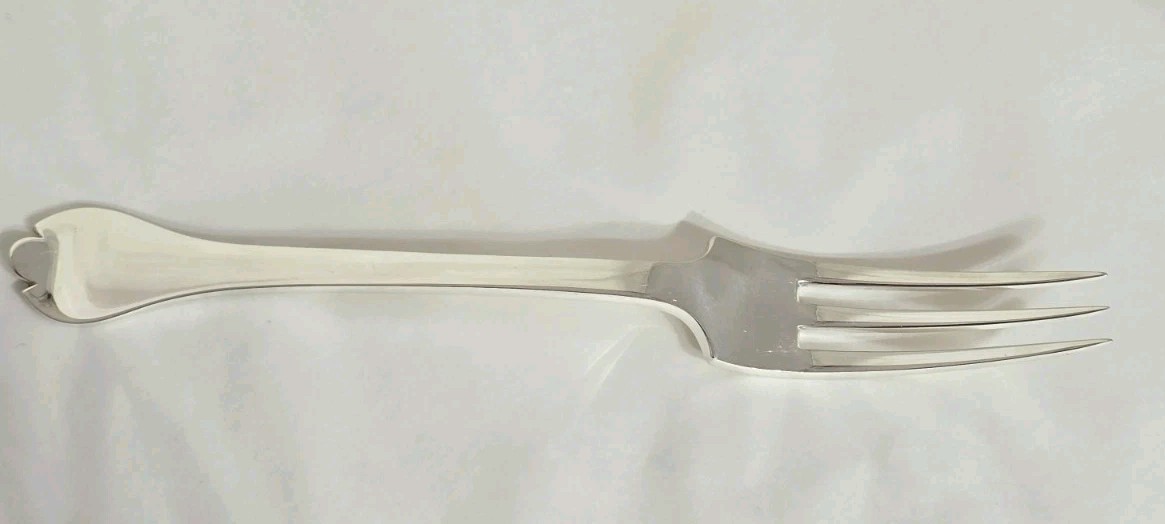 Vintage sterling silver Presentation Fork. London 1969. By C J Vander Ltd