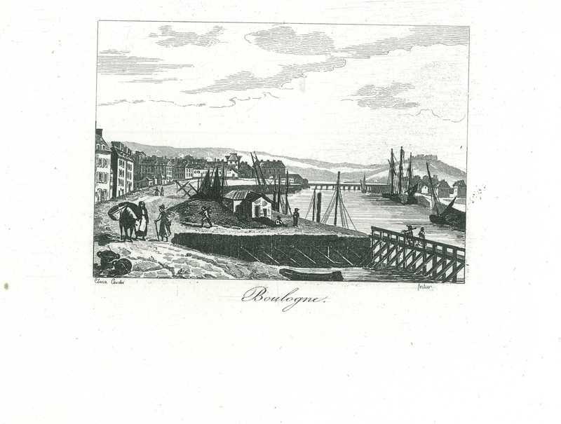View of Boulogne-sur-Mer