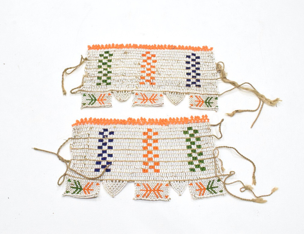 African Zulu Beaded Dance Anklets South Africa