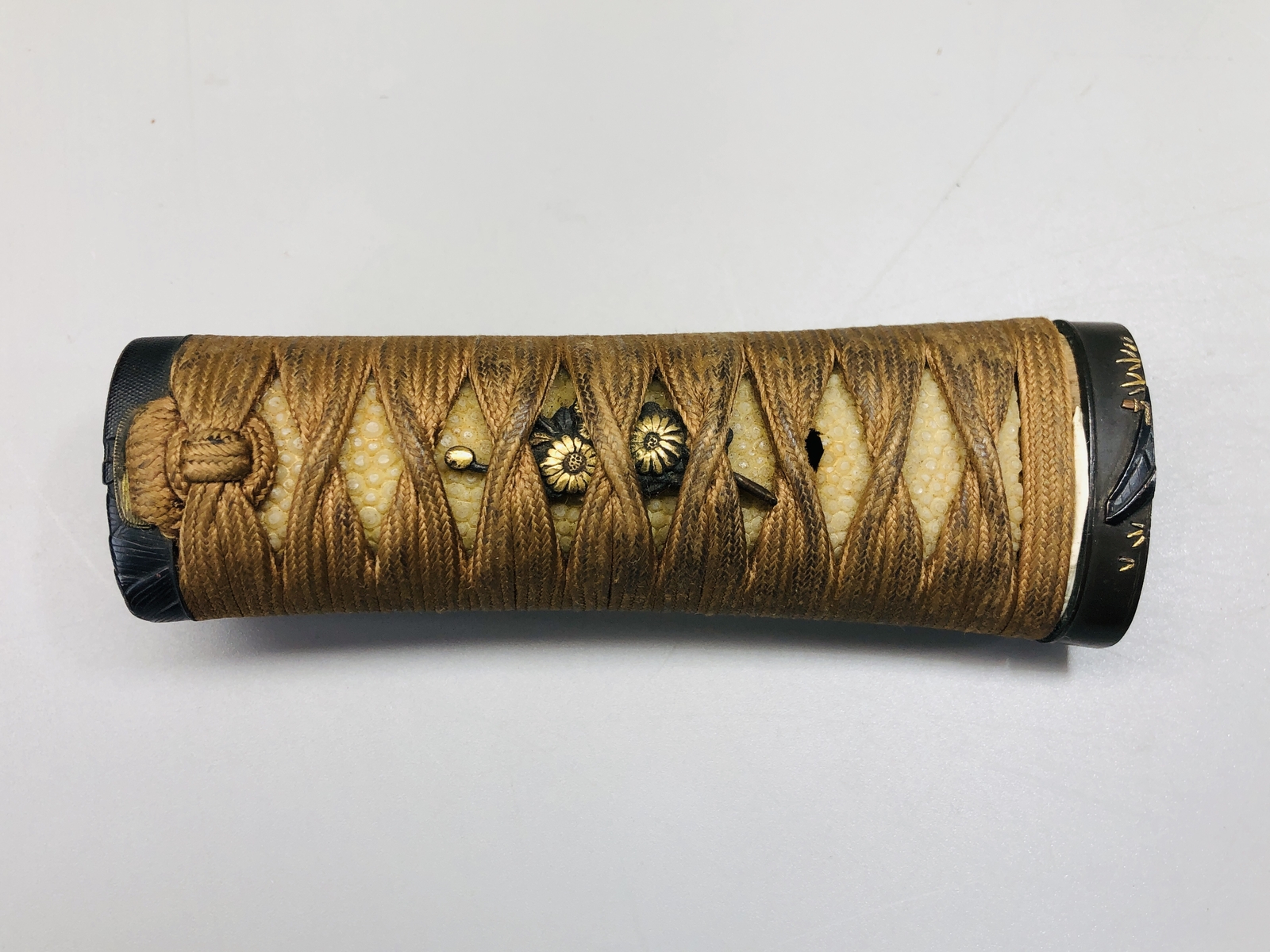 Y6326 MENUKI katana Japanese sword fittings Japan antique samurai koshirae