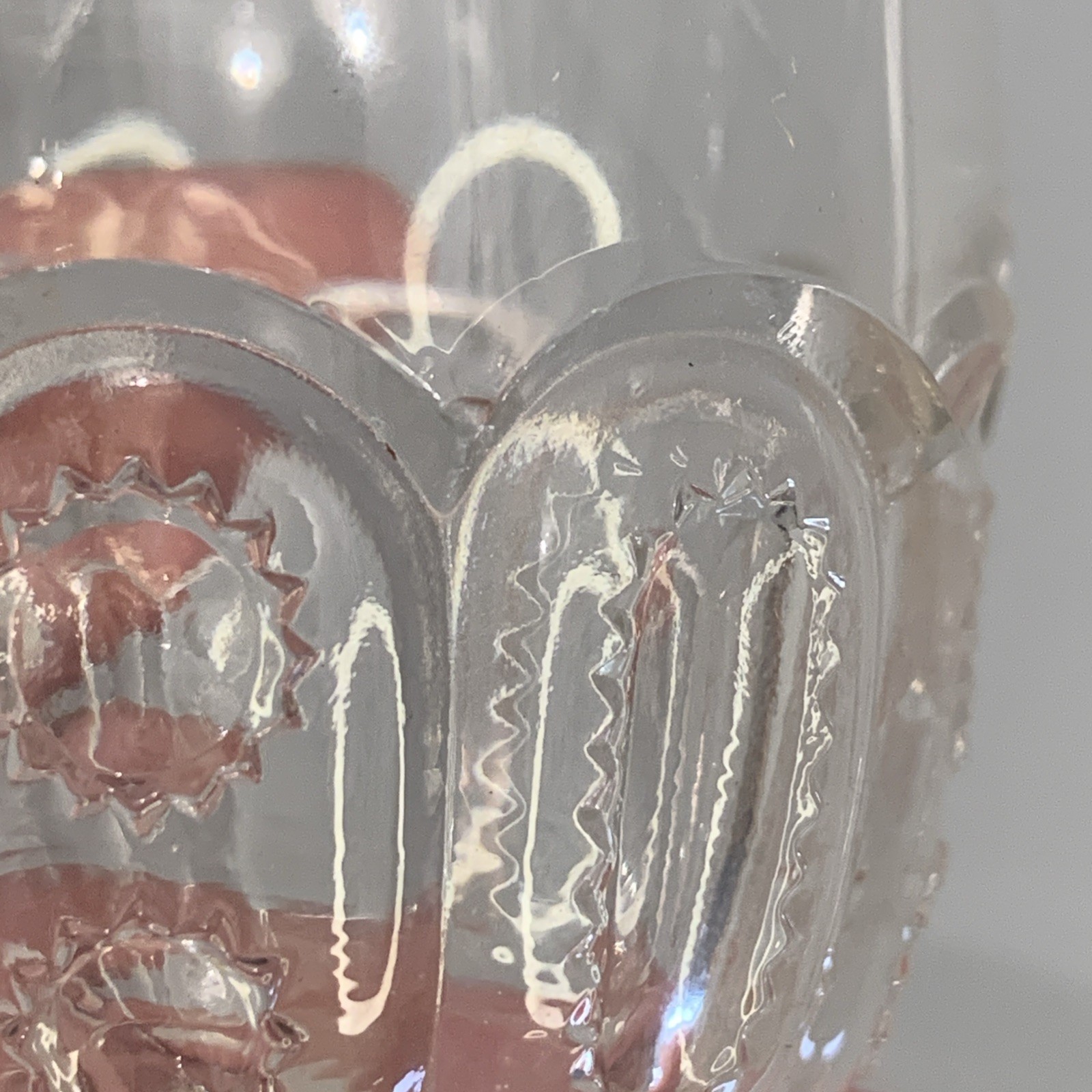 (2) EAPG- Model Flint Co. ” Indiana – Eight O Eight” Cordials 808 Design