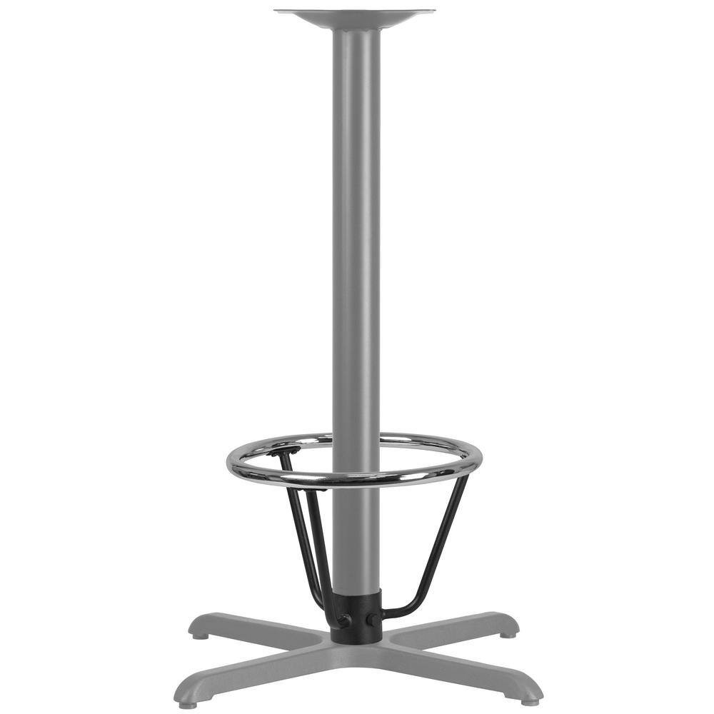 Silver Table Base Only