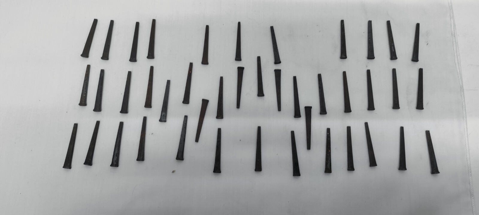 Vintage Square Head 1- 1/2 “Nails – 40 Pieces
