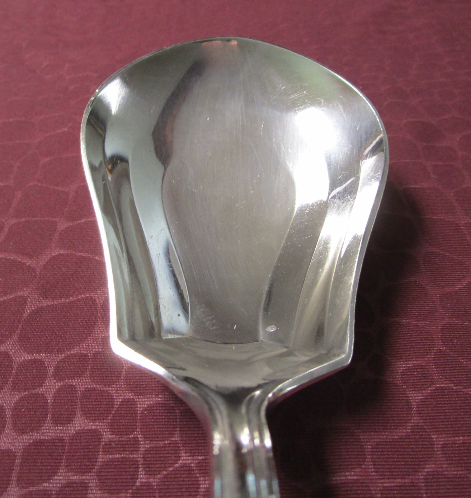 GEORGE WASHINGTON 1913 Large Serving Spoon Alvin Silverplate No Monograms bu
