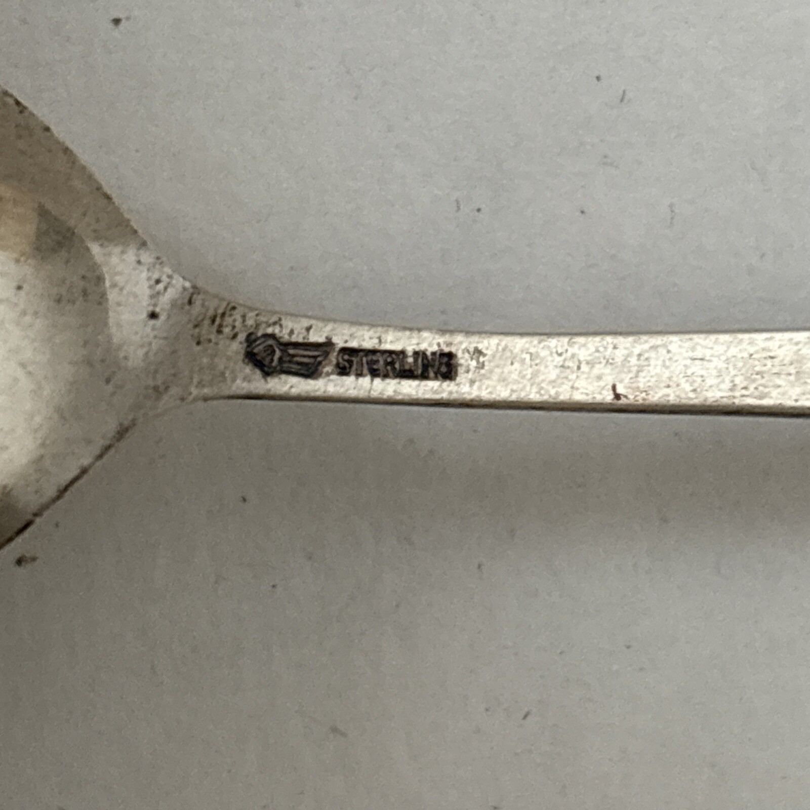 Lake Champlain-Fort Ticonderoga Sterling Silver Souvenir Spoon Open Cut
