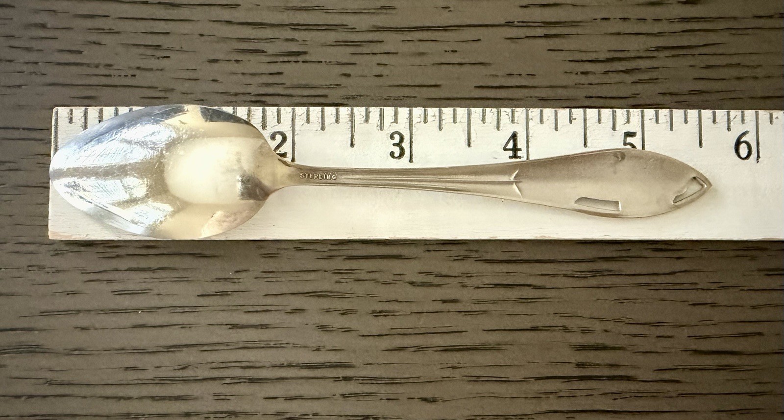 Sterling Silver Vintage Albuquerque NM Souvenir Spoon Native American Indian