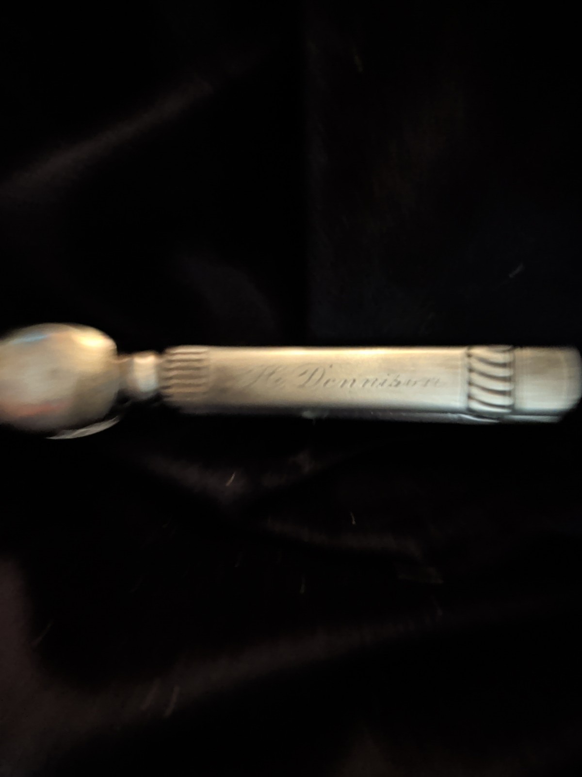 Fancy Nut Crackers Engraved H Denison Antique Early 1900s 6 In