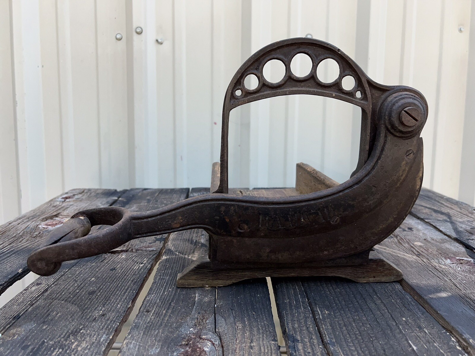 Antique Raadvad Danish Bread Slicer Very Old!!